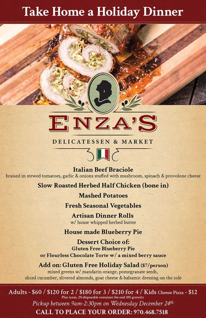 Enza's Christmas Dinner Poster 11x17 2025